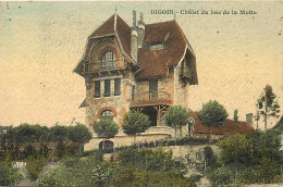 - Dpts Div.-ref-BN307- Saône Et Loire - Digoin - Chalet Du Bas De La Motte - Chalets - Carte Colorisée - - Digoin