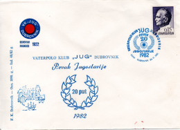 Yugoslavia, Water Polo, Jug Dubrovnik - Yugoslav Champions 1983, 60th Anniversary - Wasserball