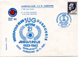 Yugoslavia, Water Polo, Jug Dubrovnik - Yugoslav Champions 1982 - Water Polo