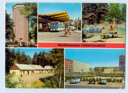 W9M01/ Weißwasser Oberlausitz AK Mit Busbahnhof AK - Other & Unclassified