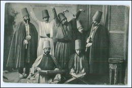 N7703/ Constantinople Derviches Tourneurs Türkei AK Ca.1910 - Turchia