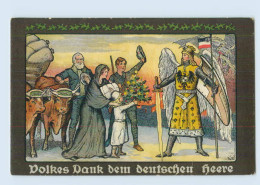 W9B24/ Hamburger Opfertag Weihnachtsgabe 1915 Litho AK - Weltkrieg 1914-18