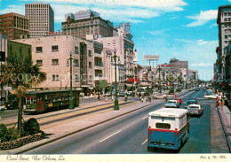 73727790 New_Orleans_Louisiana Canal Street Strassenbahn - Autres & Non Classés