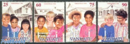 Vanuatu 1996 Christmas 4v, Mint NH, Religion - Christmas - Navidad