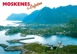 73720018 Moskenes I Lofoten Fliegeraufnahme Moskenes - Norvegia