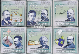 Guinea-Bissau 4230-4235 (kompl. Ausgabe) Postfrisch 2009 Nobelpreisträger - Guinée-Bissau