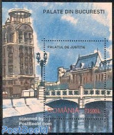 Romania 2003 Bucarest Palaces S/s, Mint NH, Art - Architecture - Bridges And Tunnels - Unused Stamps