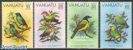 Vanuatu 1981 Birds 4v, Mint NH, Nature - Birds - Vanuatu (1980-...)