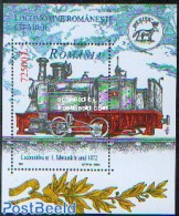 Romania 2002 Steam Locomotive S/s, Mint NH, Transport - Railways - Unused Stamps