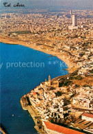 73718283 Tel Aviv Fliegeraufnahme Old Jaffa And Port - Modern Tel Aviv With Shal - Israel