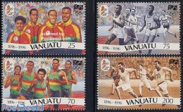 Vanuatu 1996 Modern Olympics 4v, Mint NH, Sport - Athletics - Olympic Games - Athletics