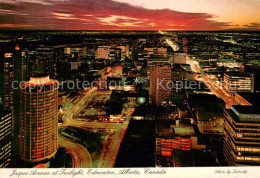 73717515 Edmonton Alberta Jasper Avenue At Twilight Edmonton Alberta - Ohne Zuordnung