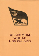 DDR 1981 MiNr.2582, 2595 - 2598, Block 63 Parteitag Der SED Sonderstempel 11.4.1981 ( Dg 311 ) - Brieven En Documenten