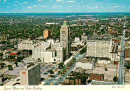 73717502 Detroit_Michigan General Motors And Fisher Buildings Aerial View - Andere & Zonder Classificatie