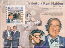 Guinea-Bissau Block 724 (kompl. Ausgabe) Postfrisch 2009 Hommage An Karl Malden - Guinea-Bissau