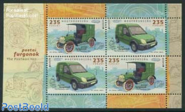 Hungary 2013 Europa, Postal Transport S/s, Mint NH, History - Transport - Europa (cept) - Post - Automobiles - Unused Stamps