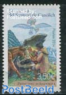 Andorra, French Post 2014 Legends, Santuari De Canolich 1v, Mint NH, Nature - Animals (others & Mixed) - Birds - Art -.. - Unused Stamps