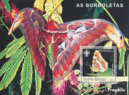 Guinea-Bissau Block 429 (kompl. Ausgabe) Postfrisch 2003 Schmetterlinge - Guinea-Bissau