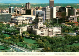 73717432 Manitoba Legislative Building And Downtown Winnipeg Manitoba - Ohne Zuordnung