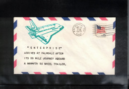 USA 1979 Space / Weltraum Space Shuttle Enterprise Interesting Cover - Estados Unidos