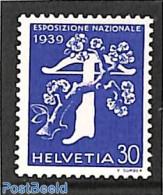 Switzerland 1939 30c, Italian, Stamp Out Of Set, Mint NH - Unused Stamps