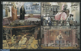 Egypt (Republic) 2014 World Heritage Day 4v [+], Mint NH, History - Nature - Various - World Heritage - Camels - Agric.. - Neufs