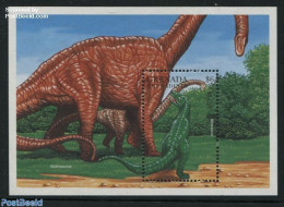 Grenada Grenadines 1997 Allosaurus S/s, Mint NH, Nature - Prehistoric Animals - Prehistóricos