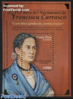 Costa Rica 2016 Francisca Carrasco S/s, Mint NH - Costa Rica