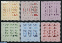 Curaçao 2016 Numbers 6v, Mint NH - Curaçao, Nederlandse Antillen, Aruba