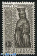 Liechtenstein 1954 1Fr, Stamp Out Of Set, Mint NH, Religion - Religion - Ungebraucht