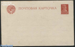 Russia, Soviet Union 1924 Illustraded Postcard Lenin Greyblack, Some Brown Spots, Unused Postal Stationary, History - .. - Cartas & Documentos