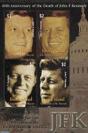 Saint Vincent & The Grenadines 2003 Union Island, John F. Kennedy 4v M/s, Mint NH, History - American Presidents - St.Vincent E Grenadine