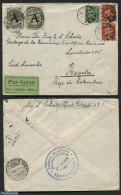 Germany, Empire 1926 Airmail Letter To Bogota, SCADTA Stamps, Postal History, Transport - Aircraft & Aviation - Covers & Documents