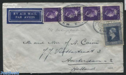 Netherlands Indies 1946 Ship Mail (from Oranjefontein 20 Oct 1946), Postal History, Transport - Ships And Boats - Boten