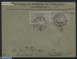 Netherlands 1906 Cover With 2x NVPH No. 86, Postmark: 23-12-06, Postal History - Lettres & Documents