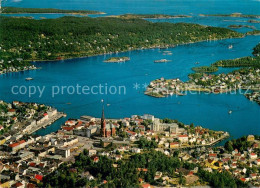 73716785 Arendal Norge Aerial View Of The Town Towards Tromoya Island  - Noruega