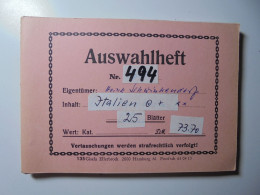 Auswahlheft Nr. 494 25 Blätter 214 Briefmarken  Italien 1879-1953/Mi Nr. 38-886, Unvollständig € 100 StampWorld - Preis - Lotti E Collezioni