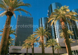 73716744 Los_Angeles_California Palm Trees Surrounding Downtown Skyscrapers - Other & Unclassified