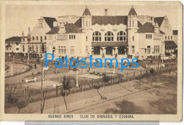 227530 ARGENTINA BUENOS AIRES CLUB GIMNASIA Y ESGRIMA VISTA PARCIAL POSTAL POSTCARD - Argentinien