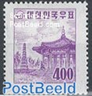 Korea, South 1957 400H, Stamp Out Of Set, Unused (hinged) - Korea, South