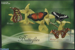 Saint Vincent & The Grenadines 2011 Mustique, Butterflies 4v M/s, Mint NH, Nature - Butterflies - St.Vincent E Grenadine