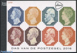 Netherlands 2016 Stamp Day Prestige Booklet, Mint NH, Stamp Booklets - Stamp Day - Stamps On Stamps - Ungebraucht