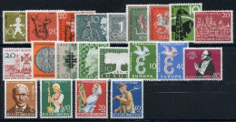 BRD Bund Jahrgang 1958 Postfrisch #BRD-XX-1958 - Otros & Sin Clasificación