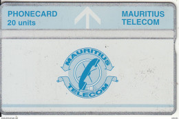 MAURITIUS(L&G) - Telecom Logo 20 Units(blue Band & Blue Line), CN : 410A, Tirage 25000, Used - Mauricio