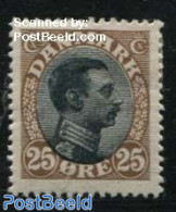 Denmark 1918 25o, Stamp Out Of Set, Unused (hinged) - Neufs