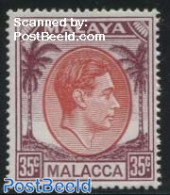 Malaysia 1949 35c, Mallacca, Stamp Out Of Set, Mint NH - Altri & Non Classificati