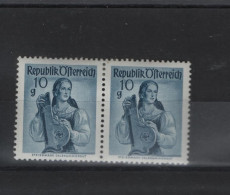 Österreich Michel Kat.Nr. Plattenfehler / Plate Flaw  Falz/* 995 VII - Errores & Curiosidades