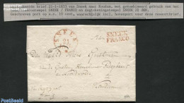 Netherlands 1833 Letter From Sneek To Koudum (21 JAN 1833), Postal History - ...-1852 Precursores