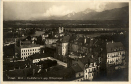 Villach/Kärnten - Villach, Blick V. Stadtpfarrturm Gegen Mittagskogel - Villach