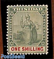 Trinidad & Tobago 1896 1Sh,  Stamp Out Of Set, Unused (hinged) - Trinité & Tobago (1962-...)